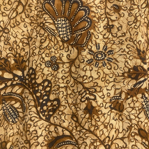 Double R Ralph Lauren Vintage Brown Paisley Short Sleeve Shirt - Picture 3 of 7